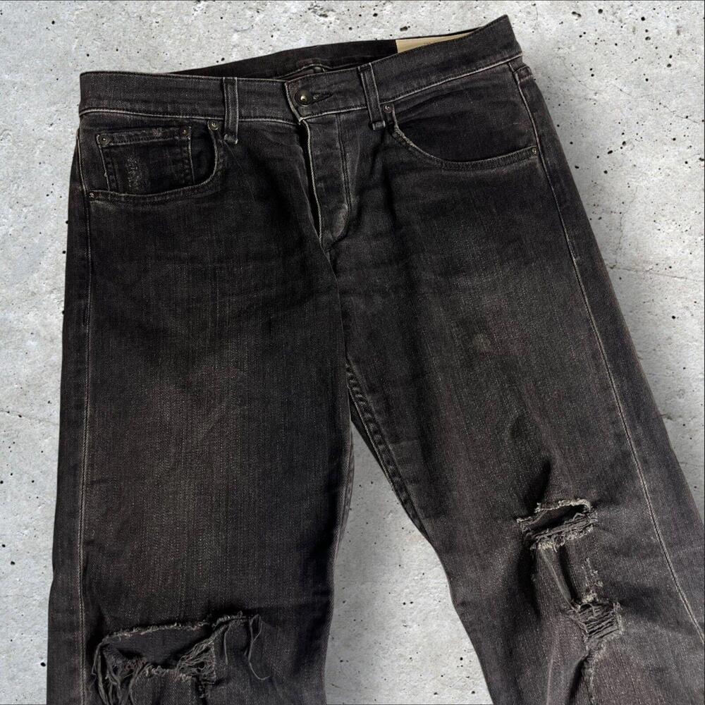 Rag & Bone Jeans Mens‎ 33 Slim Straight Button Fly Denim